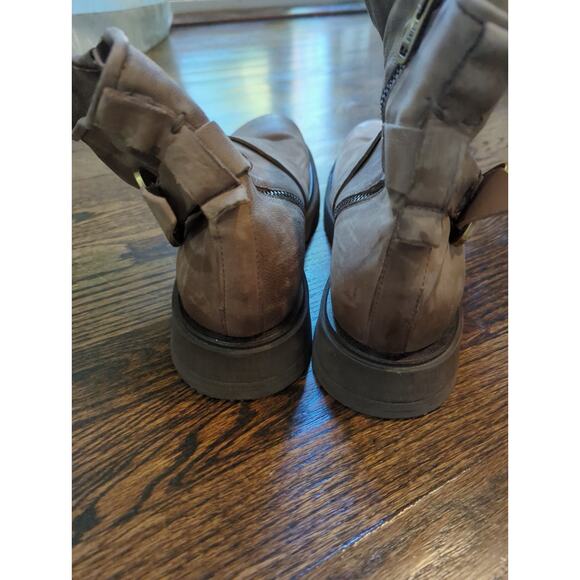 A.S. 98 Roan Leather Buckle Boots - Picture 8 of 9